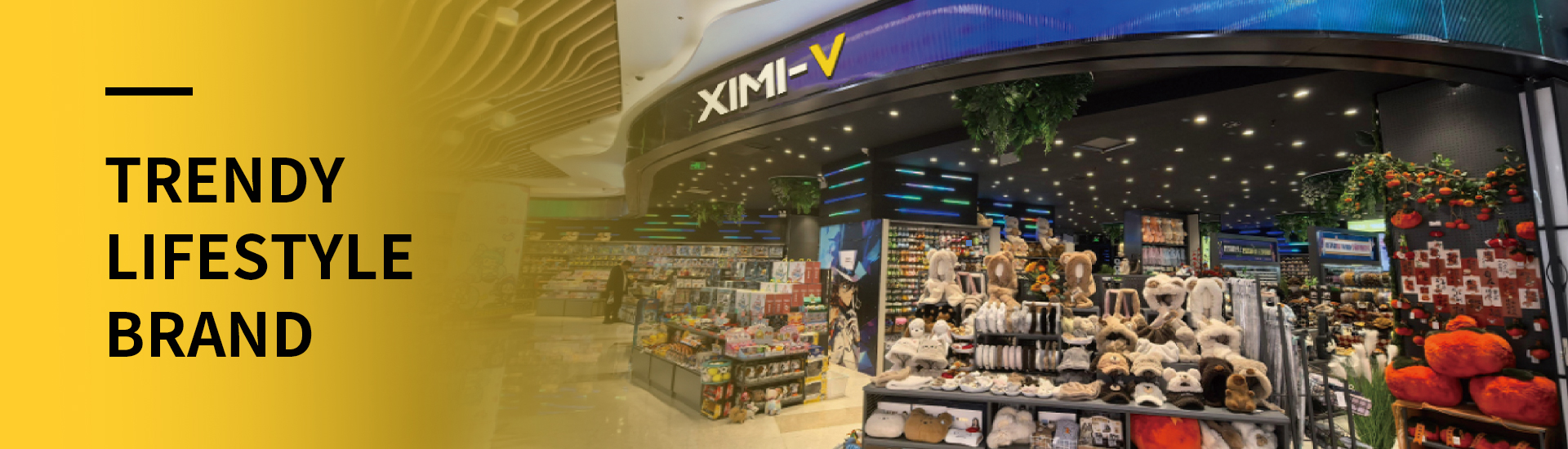 Department store franchise brands